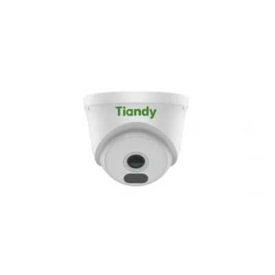 Tiandy TC-C320N/13W 2MP ColorMaker Turret IP Camera | Built-in Mic, Warm Light, PoE