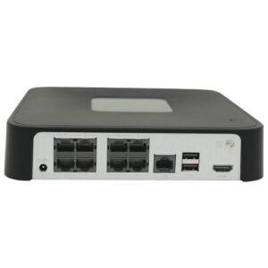 Tiandy 8 Channel PoE NVR | 8 PoE Ports | S+265 Smart Compression | Up to 6TB HDD | TC-R3108