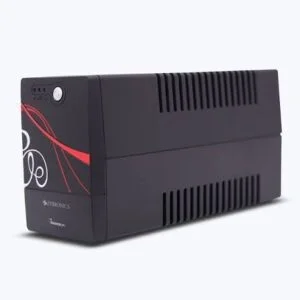 Zebronics 600VA Line Interactive UPS | AVR | Power Backup for CCTV DVR/NVR, PC & Router | 2 Year Warranty | ZEB-UPS-600VA