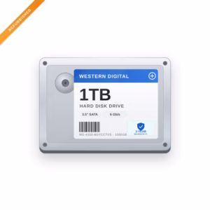 WD 1TB SATA Hard Disk | Refurbished | For CCTV DVR/NVR Recording Storage | 2 Year Warranty | HDD-WD-1TB-R