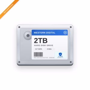 WD 2TB SATA Hard Disk | Refurbished | For CCTV DVR/NVR Recording Storage | 2 Year Warranty | HDD-WD-2TB-R