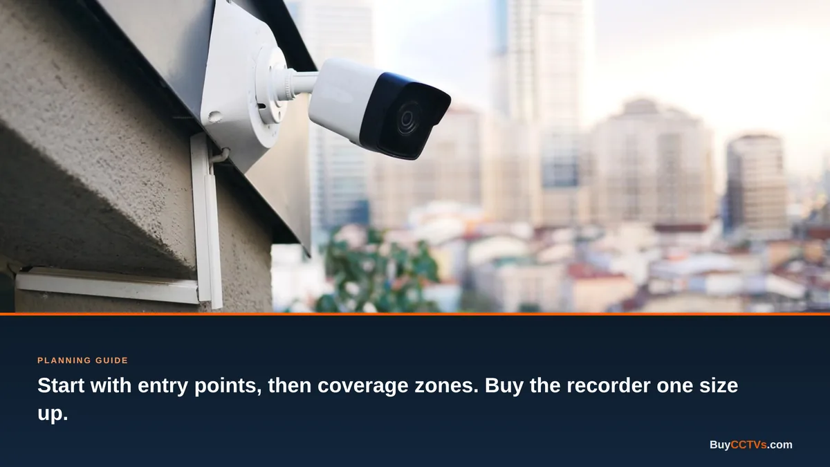 How Many CCTV Cameras Do I Need? A Room-by-Room Planning Guide
