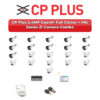 CP Plus 21 Camera 2.4MP HD CCTV Combo Kit | Guard+ Full Colour + Mic | 32CH XVR / DVR | 2×4TB HDD