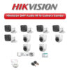 Hikvision 10 Camera 2MP HD CCTV Combo Kit | Audio IR | 16CH XVR / DVR | 2TB HDD