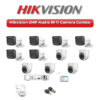 Hikvision 11 Camera 2MP HD CCTV Combo Kit | Audio IR | 16CH XVR / DVR | 2TB HDD