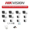 Hikvision 12 Camera 2MP HD CCTV Combo Kit | Audio IR | 16CH XVR / DVR | 2TB HDD