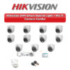 Hikvision 11 Camera 2MP HD CCTV Combo Kit | Smart Hybrid Light + Mic | 16CH XVR / DVR | 2TB HDD