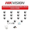 Hikvision 15 Camera 2MP HD CCTV Combo Kit | Smart Hybrid Light + Mic | 16CH XVR / DVR | 4TB HDD