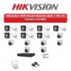 Hikvision 14 Camera 4MP HD CCTV Combo Kit | Smart Hybrid Light + Mic | 16CH XVR / DVR | 4TB HDD