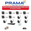 Prama 12 Camera 4MP IP CCTV Combo Kit | RanginView Dual Light + Mic | 16CH NVR | 2TB HDD