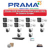 Prama 14 Camera 4MP IP CCTV Combo Kit | RanginView Dual Light + Mic | 16CH NVR | 4TB HDD