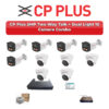 CP Plus 10 Camera 2MP IP CCTV Combo Kit | Two-Way Talk + Dual Light | 16CH NVR | 2TB HDD