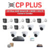 CP Plus 11 Camera 4MP IP CCTV Combo Kit | Smart IR + WDR + Mic | 16CH NVR | 2TB HDD