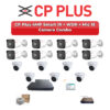 CP Plus 15 Camera 4MP IP CCTV Combo Kit | Smart IR + WDR + Mic | 16CH NVR | 4TB HDD