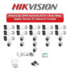 Hikvision 21 Camera 2MP HD CCTV Combo Kit | ColorVu F1.0 + Two-Way Audio | 32CH XVR / DVR | 2×4TB HDD