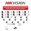 Hikvision 24 Camera 2MP HD CCTV Combo Kit | ColorVu F1.0 + Two-Way Audio | 32CH XVR / DVR | 2×4TB HDD