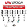 Hikvision 25 Camera 2MP HD CCTV Combo Kit | ColorVu F1.0 + Two-Way Audio | 32CH XVR / DVR | 1×4TB + 1×6TB HDD