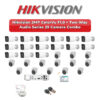 Hikvision 29 Camera 2MP HD CCTV Combo Kit | ColorVu F1.0 + Two-Way Audio | 32CH XVR / DVR | 2×6TB HDD