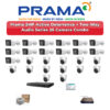 Prama 26 Camera 2MP IP CCTV Combo Kit | Active Deterrence + Two-Way Audio | 32CH NVR | 1×4TB + 1×6TB HDD