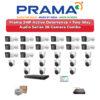 Prama 28 Camera 2MP IP CCTV Combo Kit | Active Deterrence + Two-Way Audio | 32CH NVR | 1×4TB + 1×6TB HDD