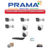 Prama 7 Camera 2MP IP CCTV Combo Kit | Smart IR | 8CH NVR | 1TB HDD