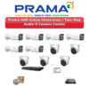 Prama 11 Camera 4MP IP CCTV Combo Kit | Active Deterrence + Two-Way Audio | 16CH NVR | 2TB HDD