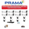 Prama 16 Camera 4MP IP CCTV Combo Kit | Active Deterrence + Two-Way Audio | 16CH NVR | 4TB HDD