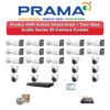 Prama 25 Camera 4MP IP CCTV Combo Kit | Active Deterrence + Two-Way Audio | 32CH NVR | 1×4TB + 1×6TB HDD