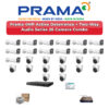 Prama 26 Camera 4MP IP CCTV Combo Kit | Active Deterrence + Two-Way Audio | 32CH NVR | 1×4TB + 1×6TB HDD