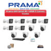 Prama 11 Camera 4MP IP CCTV Combo Kit | Smart IR + WDR | 16CH NVR | 2TB HDD