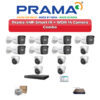 Prama 14 Camera 4MP IP CCTV Combo Kit | Smart IR + WDR | 16CH NVR | 4TB HDD