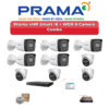 Prama 9 Camera 4MP IP CCTV Combo Kit | Smart IR + WDR | 16CH NVR | 2TB HDD