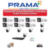 Prama 13 Camera 6MP IP CCTV Combo Kit | Active Deterrence + Two-Way Audio | 16CH NVR | 4TB HDD