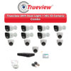 Trueview 13 Camera 2MP HD CCTV Combo Kit | Dual Light + Mic | 16CH XVR / DVR | 4TB HDD