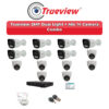 Trueview 14 Camera 2MP HD CCTV Combo Kit | Dual Light + Mic | 16CH XVR / DVR | 4TB HDD
