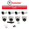 Trueview 8 Camera 2MP HD CCTV Combo Kit | Dual Light + Mic | 8CH XVR / DVR | 1TB HDD