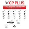 CP Plus 22 Camera 5MP HD CCTV Combo Kit | Guard+ Full Colour + Mic | 32CH XVR / DVR | 2×4TB HDD