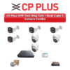 CP Plus 7 Camera 4MP IP CCTV Combo Kit | Two-Way Talk + Dual Light | 8CH NVR | 1TB HDD