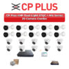 CP Plus 20 Camera 4MP IP CCTV Combo Kit | Dual Light STQC + Mic | 32CH NVR | 1×4TB + 1×2TB HDD
