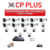 CP Plus 17 Camera 6MP IP CCTV Combo Kit | Dual Light + Mic | 32CH NVR | 1×4TB + 1×2TB HDD