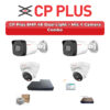 CP Plus 4 Camera 8MP IP CCTV Combo Kit | 4K Dual Light + Mic | 4CH NVR | 500GB HDD