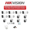Hikvision 12 Camera 2MP HD CCTV Combo Kit | Active Deterrence + Two-Way Audio | 16CH XVR / DVR | 2TB HDD