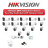 Hikvision 17 Camera 2MP HD CCTV Combo Kit | Active Deterrence + Two-Way Audio | 32CH XVR / DVR | 1×4TB + 1×2TB HDD
