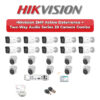 Hikvision 20 Camera 2MP HD CCTV Combo Kit | Active Deterrence + Two-Way Audio | 32CH XVR / DVR | 1×4TB + 1×2TB HDD