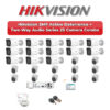 Hikvision 25 Camera 2MP HD CCTV Combo Kit | Active Deterrence + Two-Way Audio | 32CH XVR / DVR | 1×4TB + 1×6TB HDD