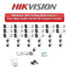 Hikvision 31 Camera 2MP HD CCTV Combo Kit | Active Deterrence + Two-Way Audio | 32CH XVR / DVR | 2×6TB HDD