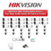 Hikvision 32 Camera 2MP HD CCTV Combo Kit | Active Deterrence + Two-Way Audio | 32CH XVR / DVR | 2×6TB HDD