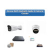 Onevu 2 Camera 3MP IP CCTV Combo Kit | Starlight Audio | 4CH NVR | 500GB HDD