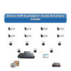 Onevu 15 Camera 4MP IP CCTV Combo Kit | Dual Light + Audio | 16CH NVR | 4TB HDD