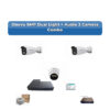 Onevu 3 Camera 5MP IP CCTV Combo Kit | Dual Light + Audio | 4CH NVR | 500GB HDD